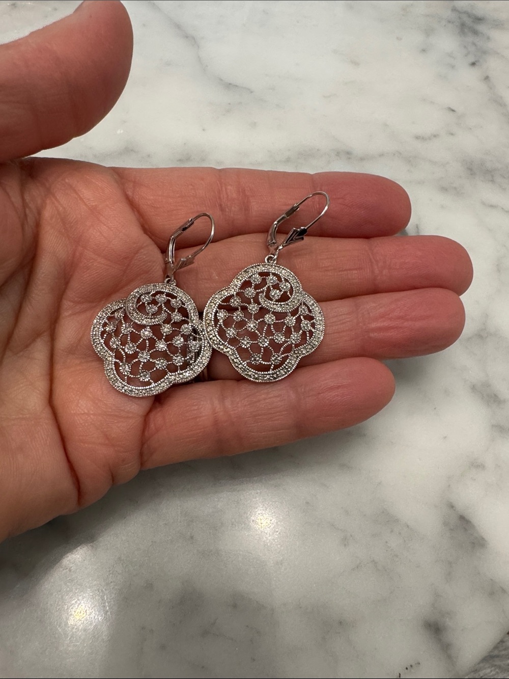 Sterling silver earrings